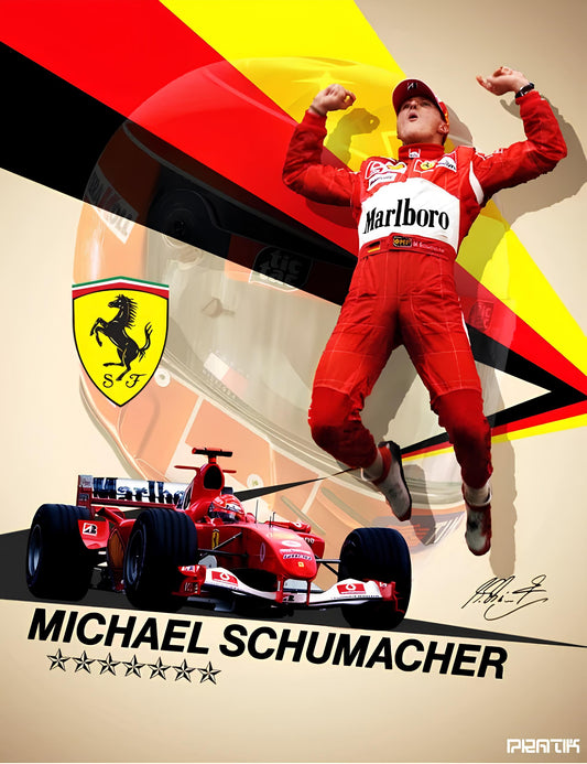 Michael Schumacher -  Canvas Print