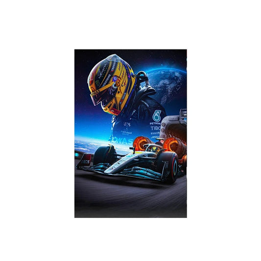 Lewis Hamilton - Canvas Print