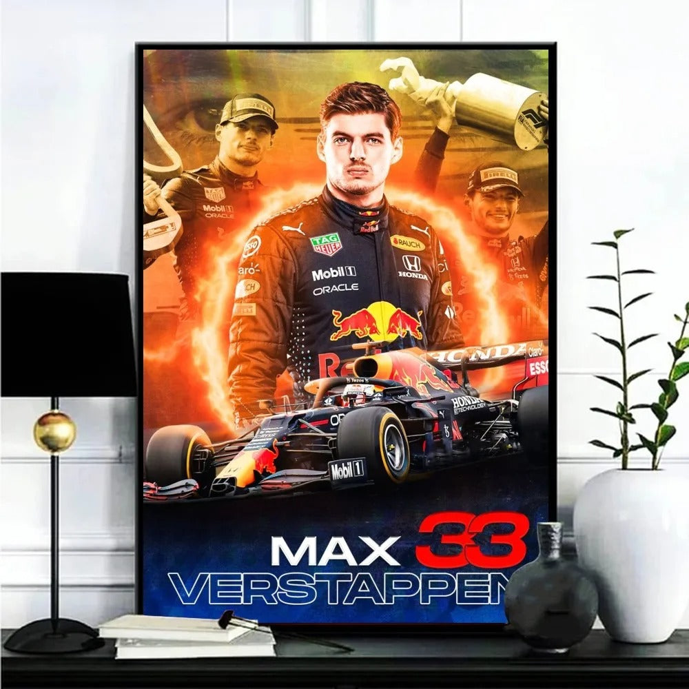 Max Verstappen - Canvas Print